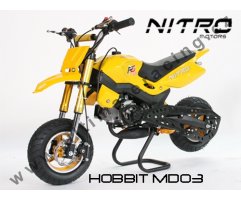 Minimotard Hobbit Nitro žlutá