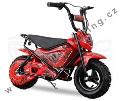 Elektrická motorka Flee 250 W červená