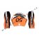 Samolepky, polepy minicross Gazelle 49cc, ECO oranžová
