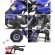 Dětská čtyřkolka Dragon sport 49 cc modrá