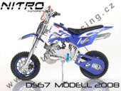 Minicross Modro-b�l�