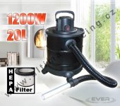 Vysava� na popel 20 l 1200 W