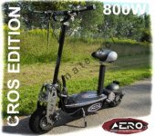 Elektrick� motorov� kolob�ka AERO Cross 800W