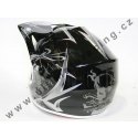 Moto helma Cross Nitro Racing černá M