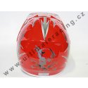 Moto helma Cross Nitro Racing červená XL