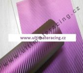 3D karbon folie Carbon Sticker 152x180cm Chameleon