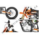 Pitbike 150 ccm Huricane 19x16 černá