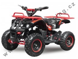 Dětská čtyřkolka 1000 W Torino Deluxe červená