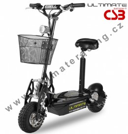Elektrokoloběžka Ultimate CSB Captain 1000 W černá